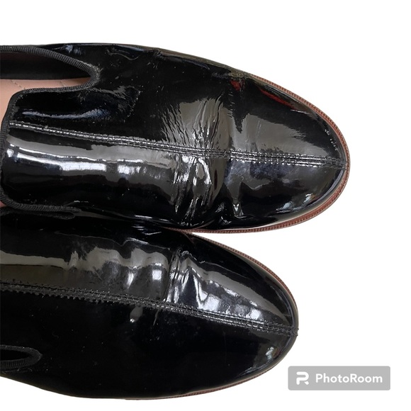 Clarks Frida Patent Leather Loafers Black Size 9 EU 40 - Picture 8 of 9